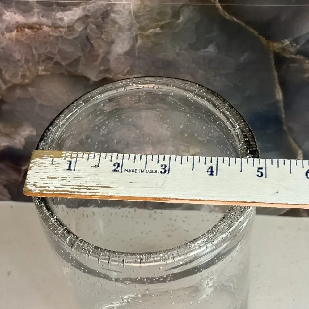 Rae Dunn Glass Vase 9.5